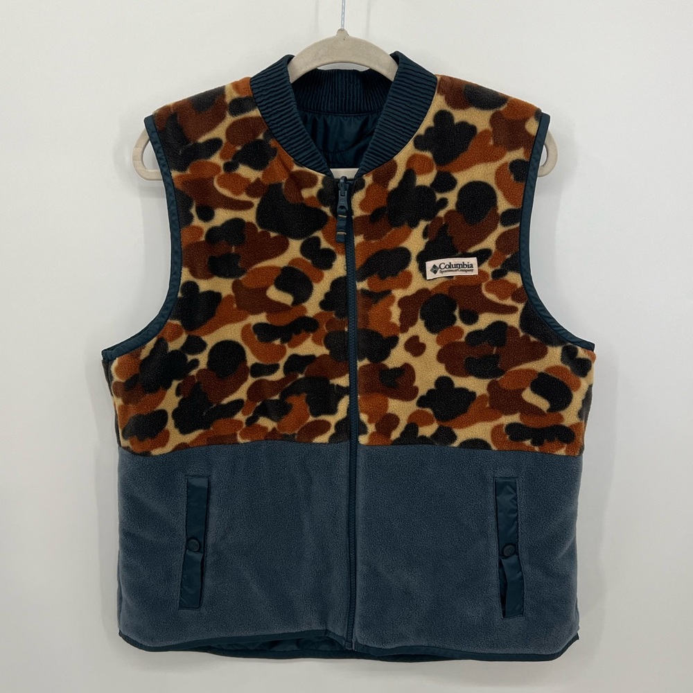 Columbia Reversible Camo Vest